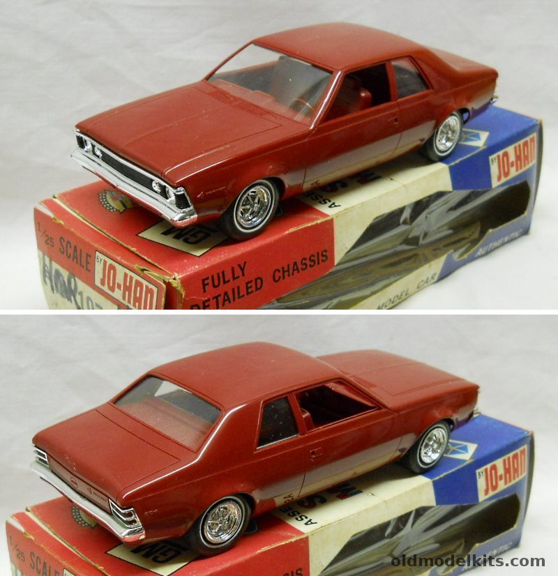 Jo-Han 1/25 1970 AMC Hornet Promo plastic model kit